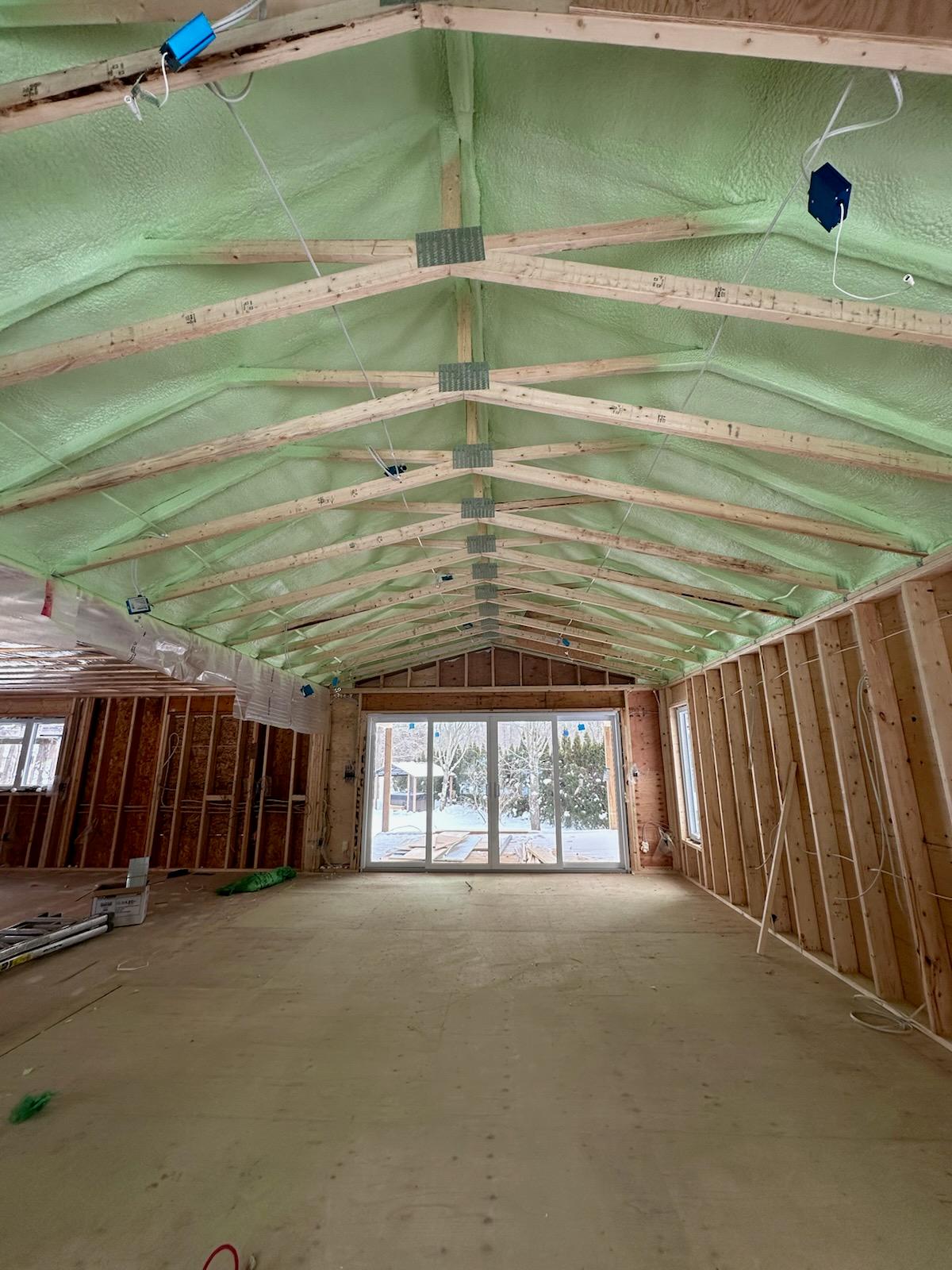 Insulation installation